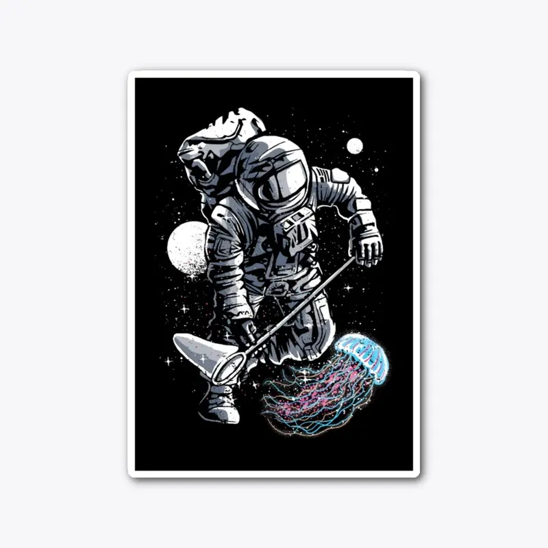 Jellyfish Astronaut - Spaceium Society ©